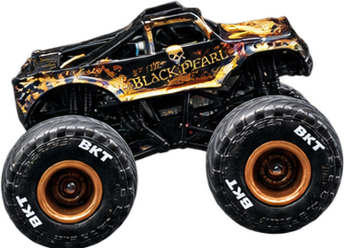 The Black Pearl Monster Jam truck