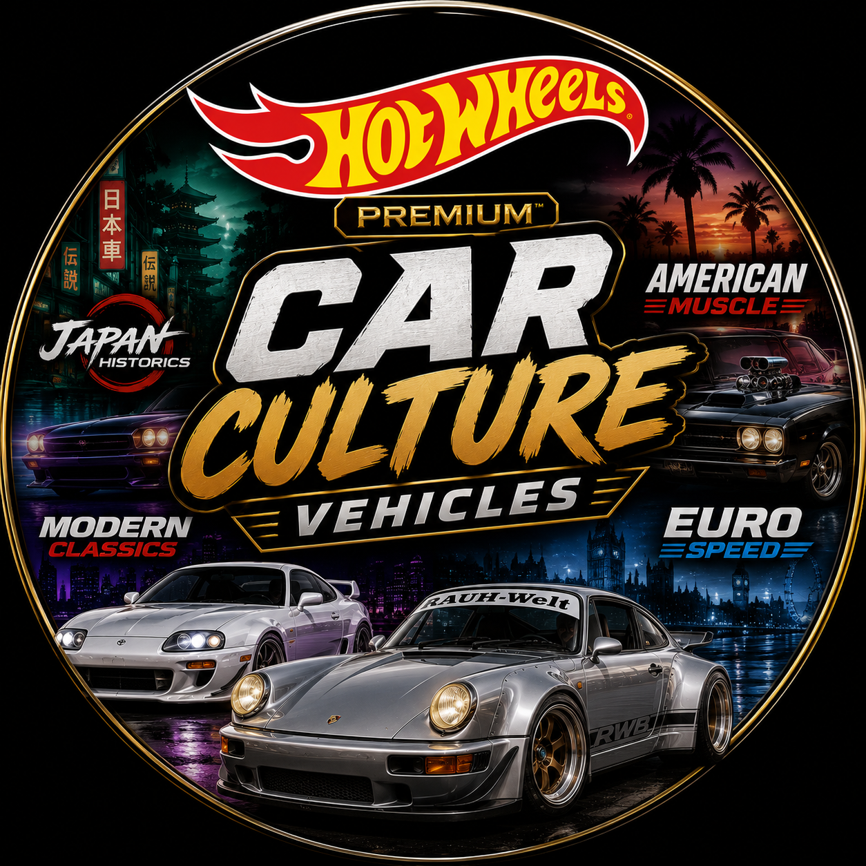 Hot Wheels Premium Car Culture Vehicles