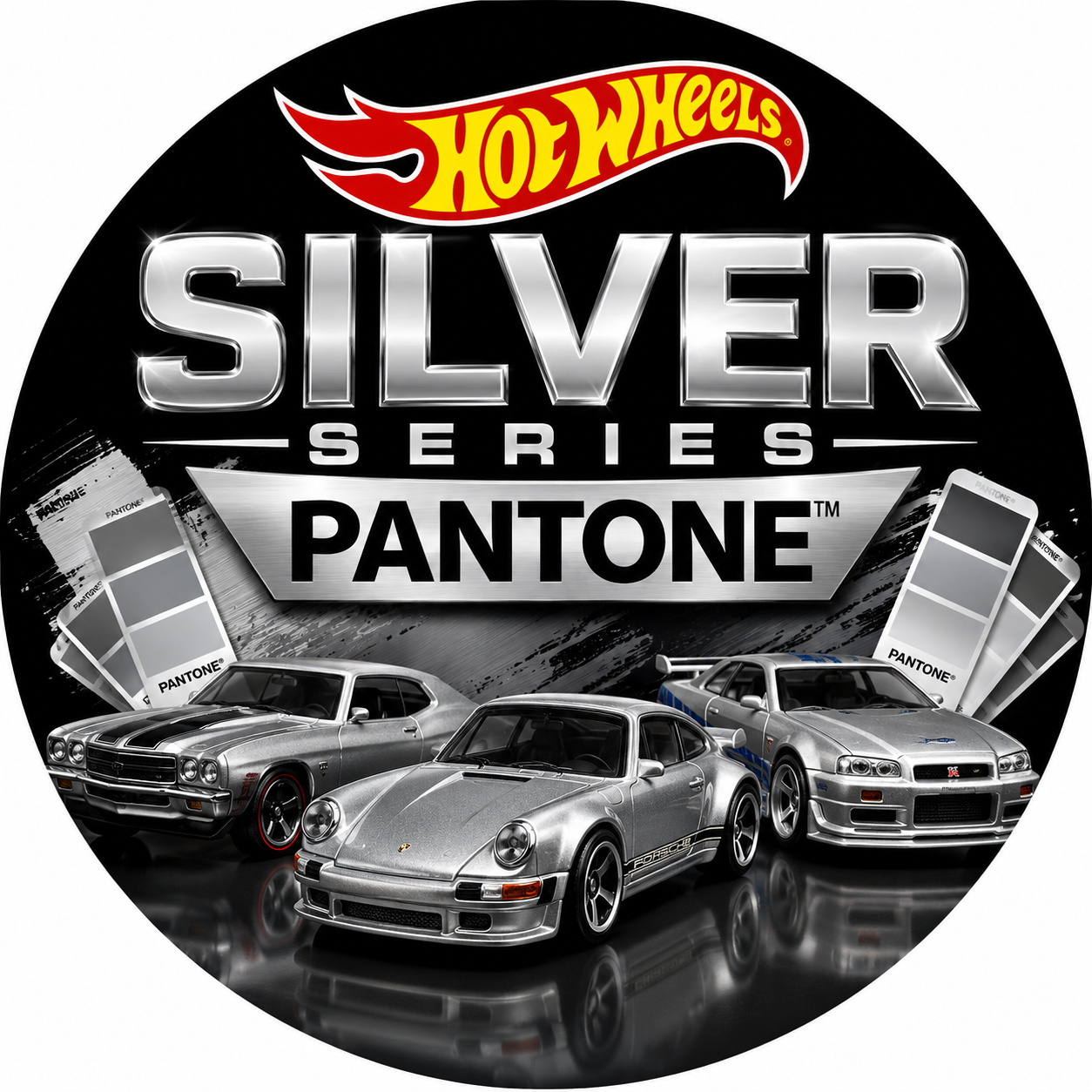 Hot Wheels Silver Series Pantone