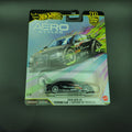 Hot Wheels Aero Styles 2008 Audi A4 Touring Car 1:64, front of card