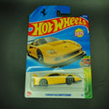 Hot Wheels Exotics Ferrari F40 Competizione Yellow 1:64, front of card