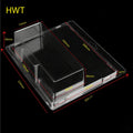Hot Wheels Transport Protector Case, empty case shown with dimensions