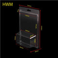 Hot Wheels Mainline Protector Case, empty case shown with dimensions