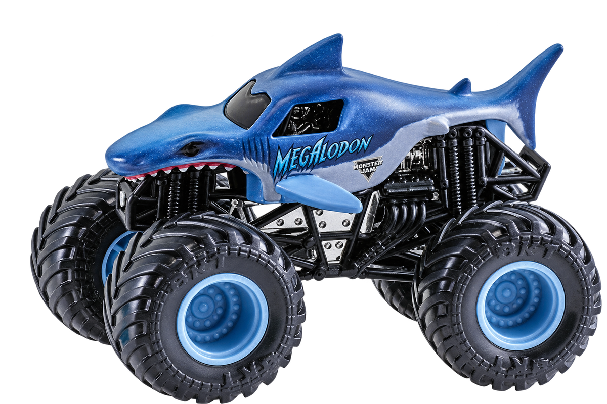 Megalodon 1:64 Monster Jam truck without packaging